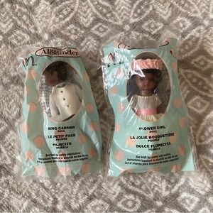 Madam Alexander Ring Carrier and Flower Girl Dolls Set of Two